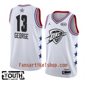Oklahoma City Thunder Trikot Paul George 13 2019 All-Star Jordan Brand Weiß Swingman - Kinder